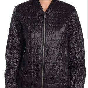 NEW DKNY Packable Quilted Bomber Jacket